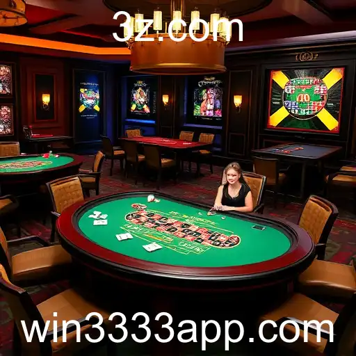Explore a Emoção do Cassino ao Vivo no site 'win3333'